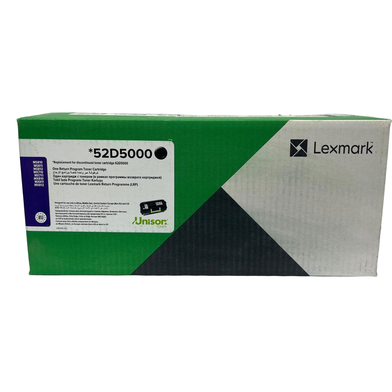 Lexmark Toner 525 (52D5000) Black HIGH YEILD (MS710/810)