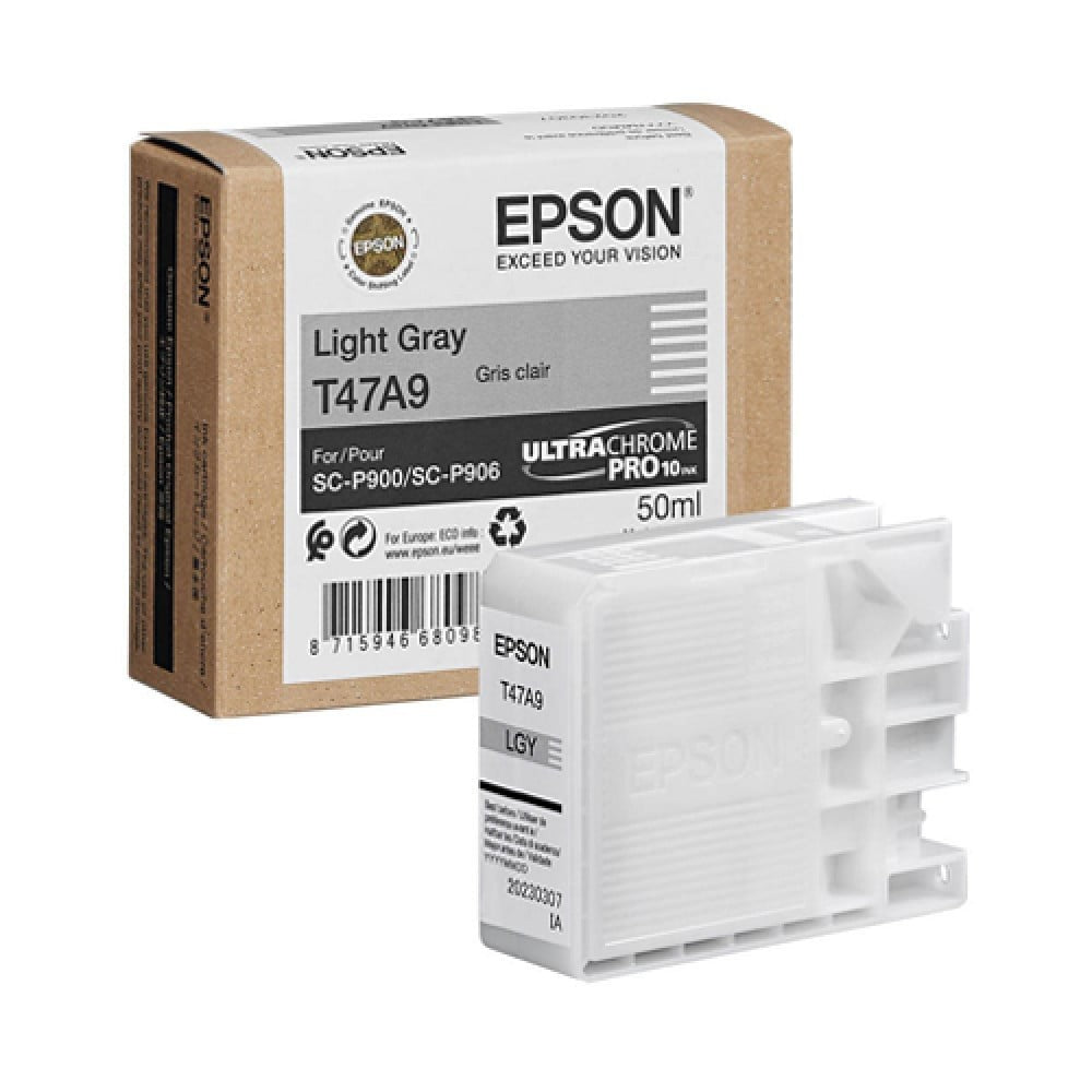 Epson Ink T47A9 Light Gray Ultra Chrome 50ml