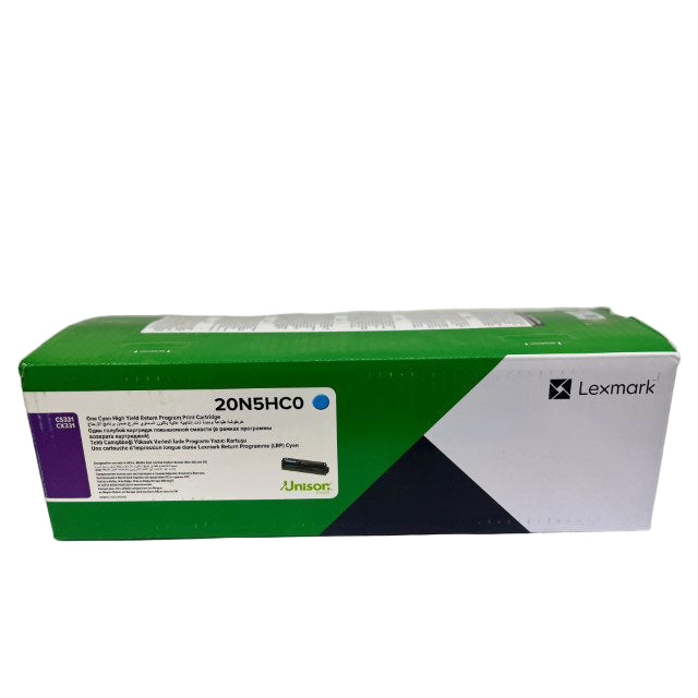 High Yield Lexmark Toner For CS331 / CX331 Cyan toner 20N5HC0