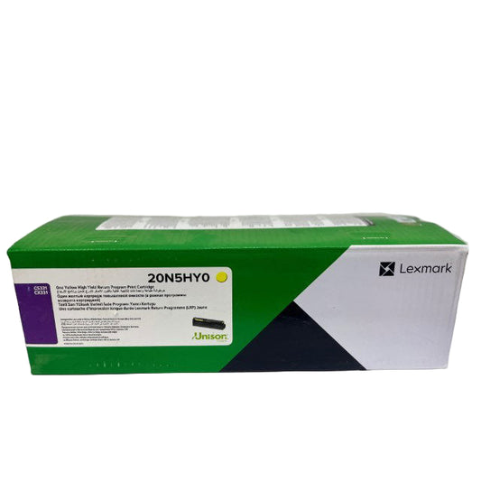 High Yield Lexmark Toner For CS331 / CX331 Yellow toner 20N5HY0