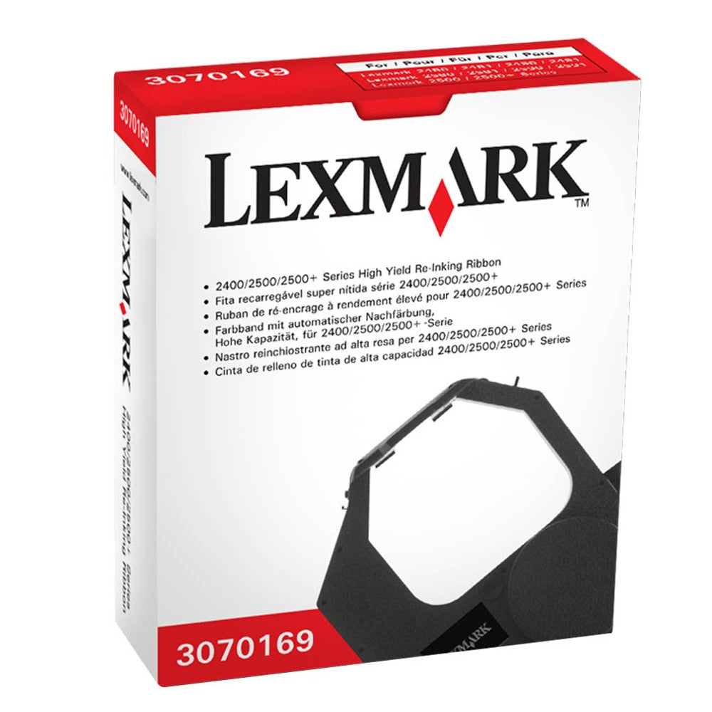 Lexmark Ribbon High Yield for 2300,2400,2500 AND 2500+ (3070169)