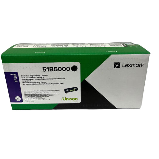 Toner Lexmark Black 51B5000