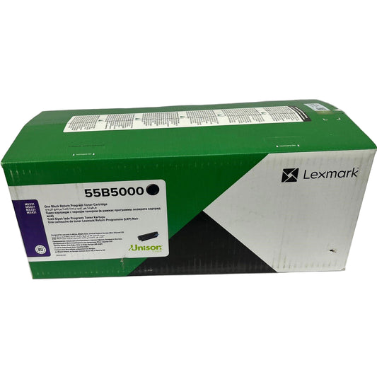Toner Lexmark Black 55B5000