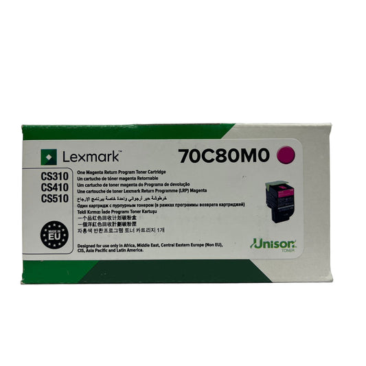 Lexmark  Toner 70C80K0 Black (708B) FOR CS310/CS410/CS510