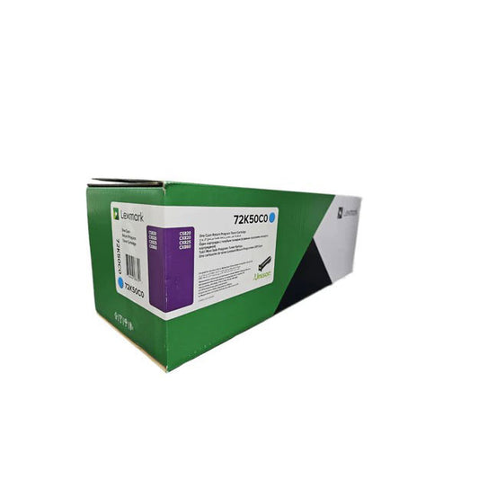 Lexmark Cyan Toner 72K50C0 For CS820de