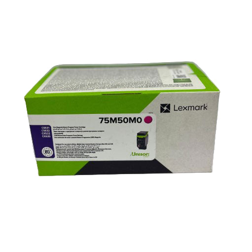 Lexmark Magenta Toner 75M50M0 For CS531, CS632, CX532, CX635