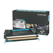 Lexmark  Toner C734A1CG Cyan C73X, X73X, (6K)