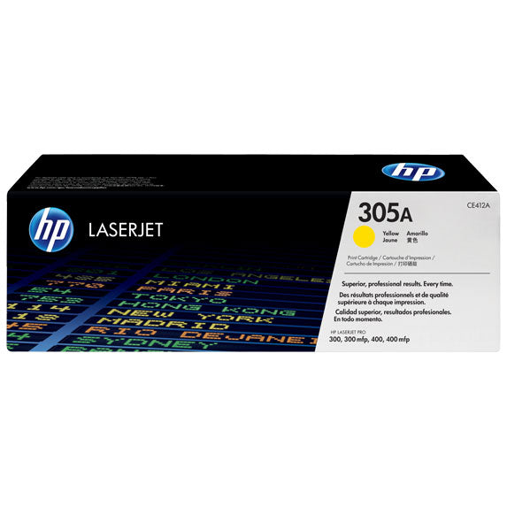 HP TONER  CE412A YELLOW 305