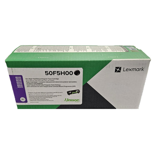 Toner Lexmark  50F5H00 Black HIGH YEILD (MS310/410) 505