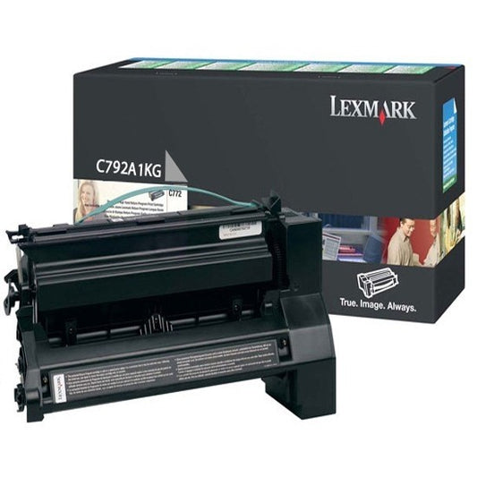 Lexmark  Toner C792A1KG  Black Print Cartridge C792/X792