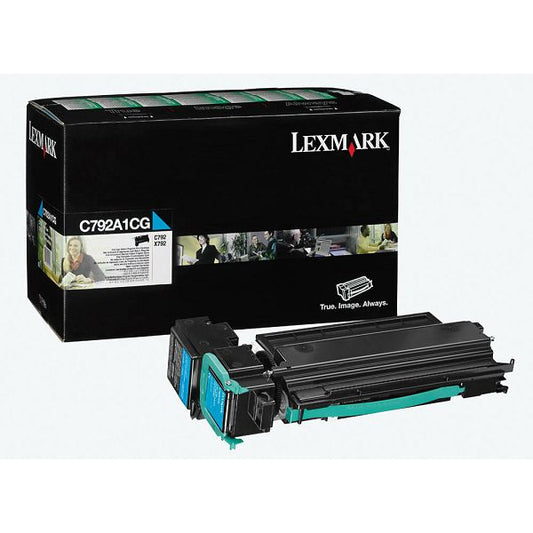 Lexmark  Toner C792A1CG Cyan Print Cartridge C792/X792