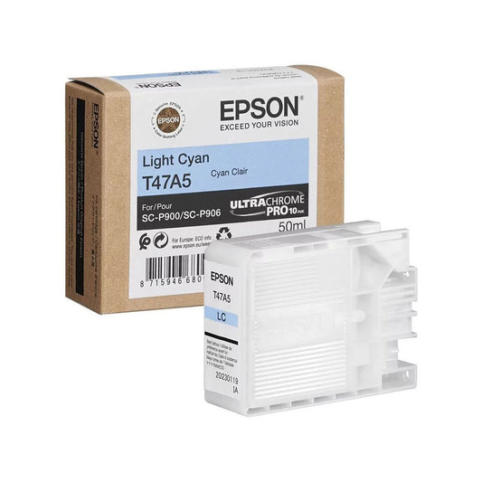 Epson Ink T47A5 Light Cyan Ultra Chrome 50ml