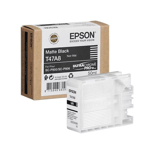 Epson Ink T47A8 Matte Black Ultra Chrome 50ml