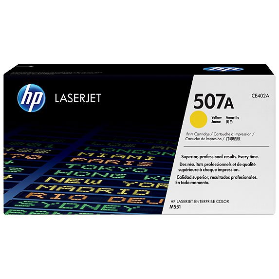 HP Toner Yellow CE402 (507A)