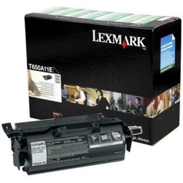 Toner Lexmark Black T650A11E (T65X)