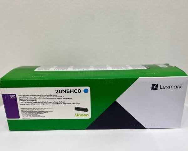 High Yield Lexmark Toner For CS331 / CX331 Cyan toner 20N5HC0