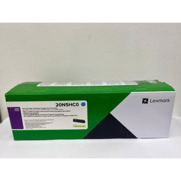 High Yield Lexmark Toner For CS331 / CX331 Cyan toner 20N5HC0