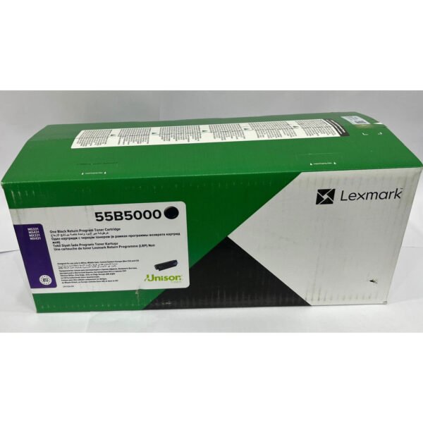 Toner Lexmark Black 55B5000