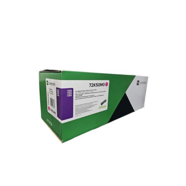 Lexmark Magenta Toner 72K50M0 For CS820de /CS820dte /CX820de /CX825de /CX860de /CX860dte Printers