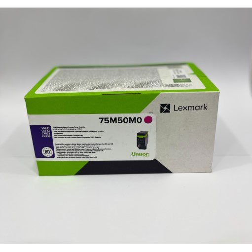 Lexmark Magenta Toner 75M50M0 For CS531, CS632, CX532, CX635